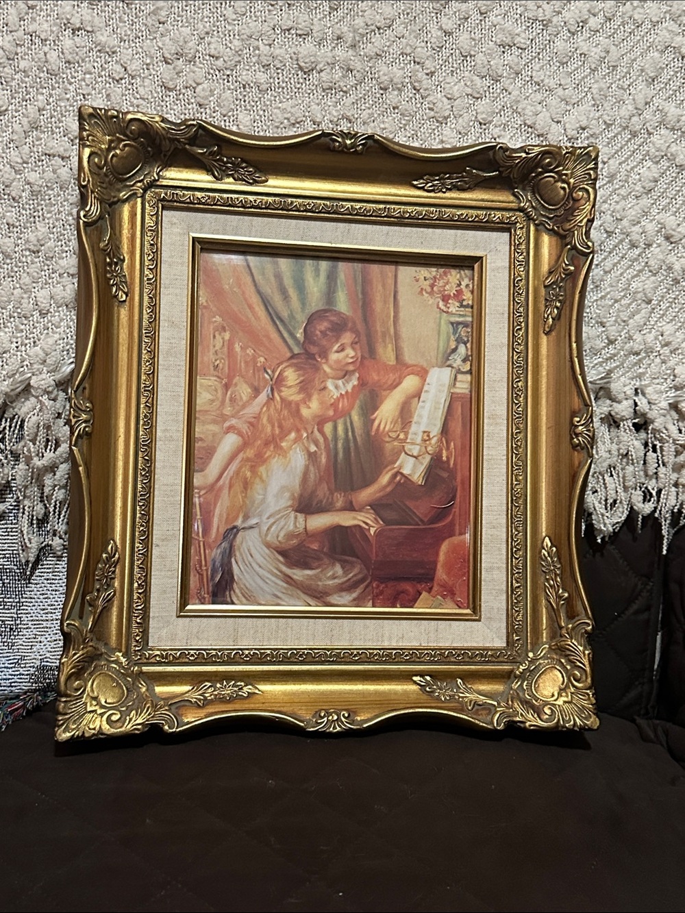 Gold Ornate Framed Art Print - Home Accents